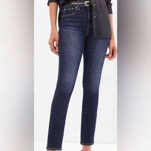 GAP 1969 Women’s True Skinny Stretch Super High Rise Crop Jeans